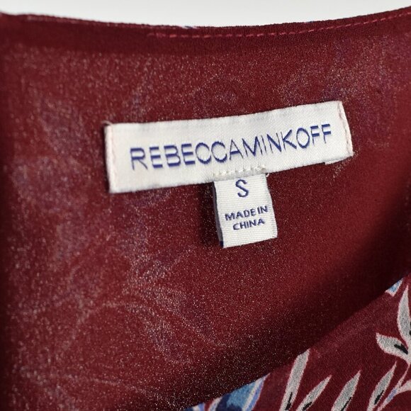 Rebecca Minkoff Wendy Wrap Dress Floral - S - Picture 10 of 10